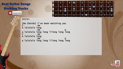 Sweat (A La La La La Long) - Inner Circle Bass Backing Track with scale, chords and lyrics