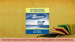 Download  Current Issues and Trends In Education 2nd Edition PDF Full Ebook