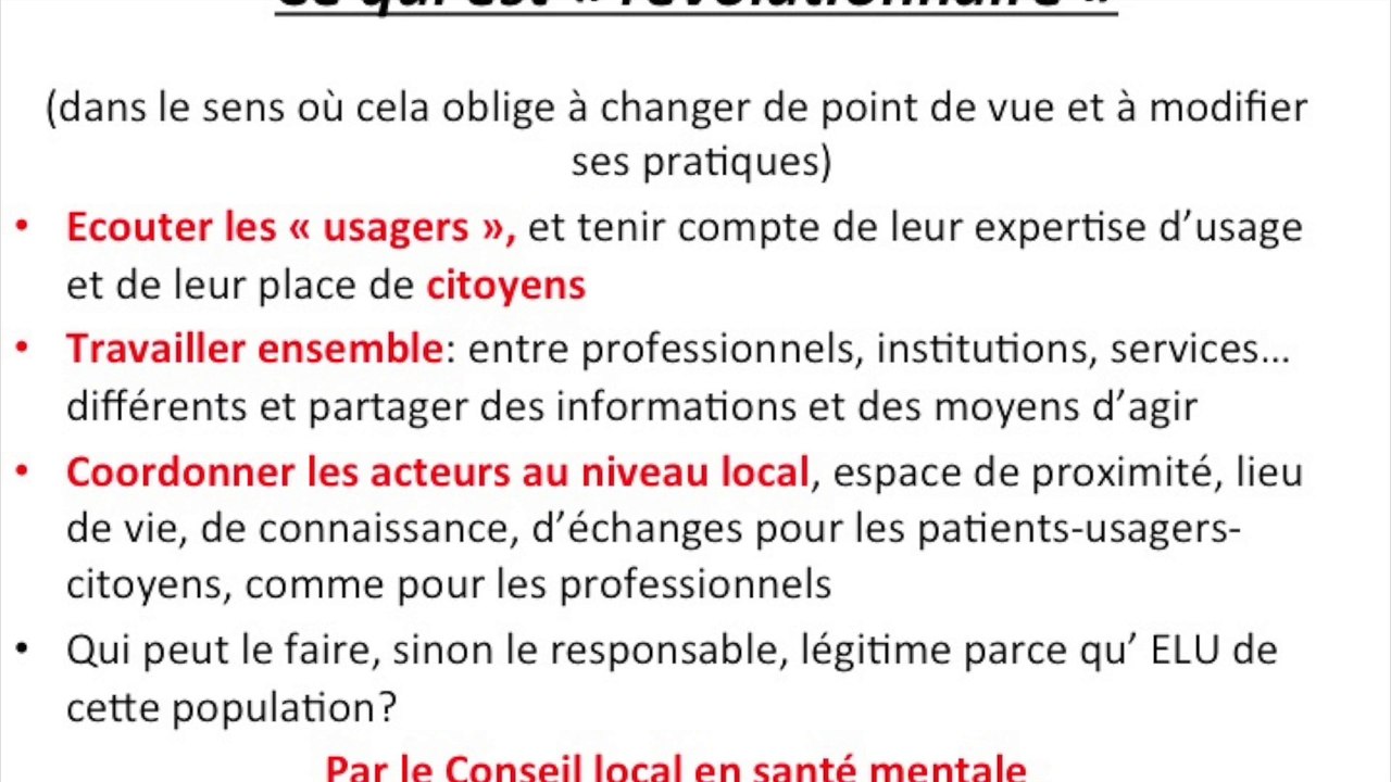Conférence APAJH - Handicap psychique et citoyenneté (3 / 4) - Laurent El Ghozi - 2nde partie