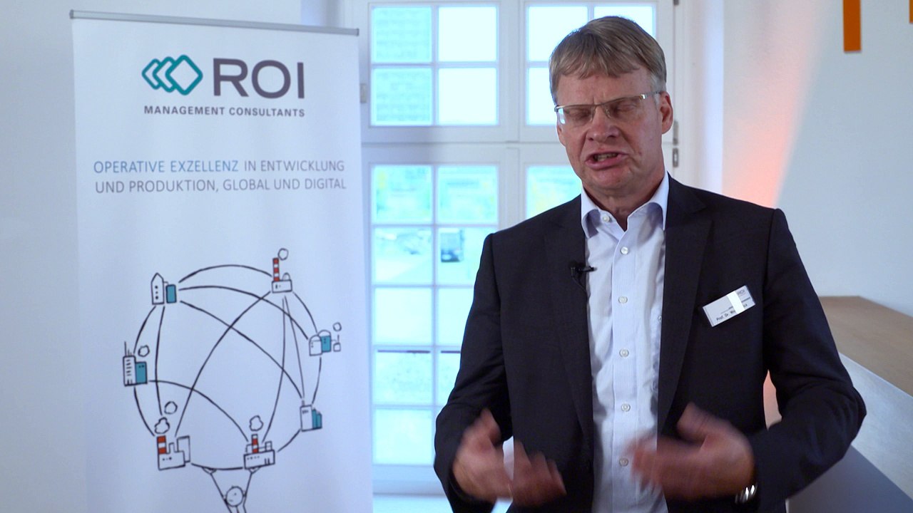 IoT und Industrie 4.0 Trends: Roadmap für den Weg ins IoT / Prof. Dr. Werner Bick, ROI Consulting