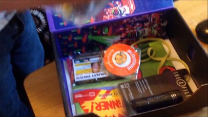 January 2016 Loot Crate Boxing - Invasion, X files, and Space Invaders