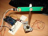 Arduino 1-axis solar tracker