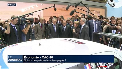Qui sont les patrons les mieux payés du CAC 40?