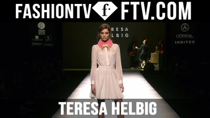 Teresa Helbig at Madrid Fashion Week F/W 16-17 | FTV.com