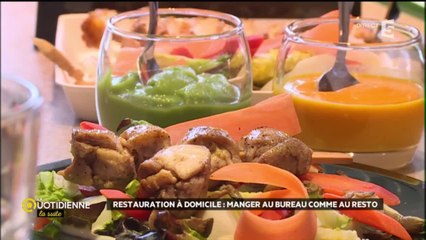Restauration à domicile : manger au bureau comme au resto