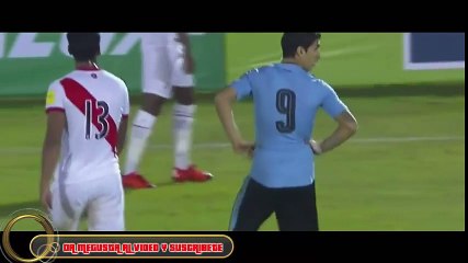 Gol de Edinson Cavani Uruguay vs Peru 1-0 Eliminatorias 2016 ( Rusia 2018 ) (1)