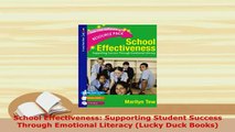 Download  School Effectiveness Supporting Student Success Through Emotional Literacy Lucky Duck Download Online