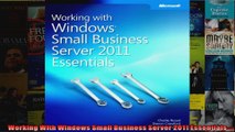 Working With Windows Small Business Server 2011 Essentials