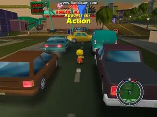 Les simpson hit and run niveau 3 mission bonus mon ami le principal