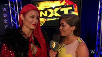 Eva Marie Backstage Segment