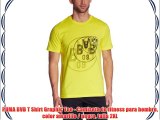 PUMA BVB T Shirt Graphic Tee - Camiseta de fitness para hombre color amarillo / negro talla