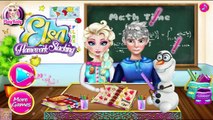Elsa Homework Slacking - Frozen Elsa Jack Frost and Olaf Game