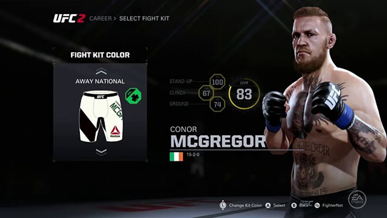 UFC 2 Conor McGregor Career Mode  EA Sports UFC 2 Conor McGregor Welterweight Career 104