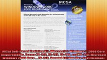 MCSA SelfPaced Training Kit Microsoft Windows 2000 Core Requirements Exams 70210