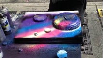 Amazing Spray Paint Artist from New York city.