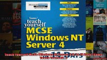 Teach Yourself McSe Windows Nt Server 40 In 14 Days Sams Teach Yourself