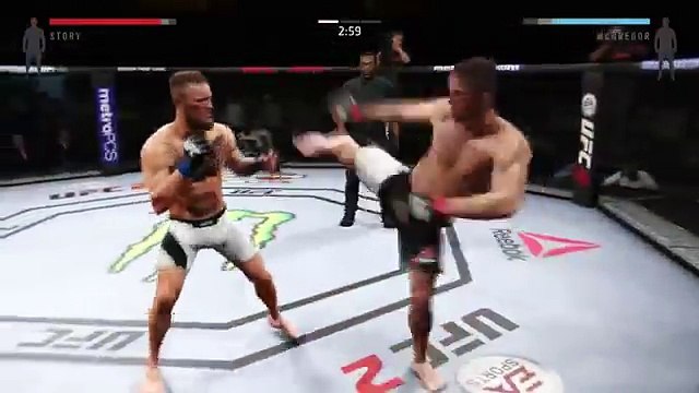 UFC 2 Conor McGregor Career Mode EA Sports UFC 2 Conor McGregor Welterweight Career 123