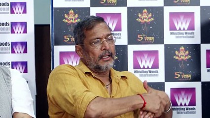 Exclusive Speech Nana Patekar & Mahesh Manjrekar At Whistling Wood International