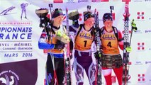 Marie Dorin et Simon Fourcade triomphent à Méribel
