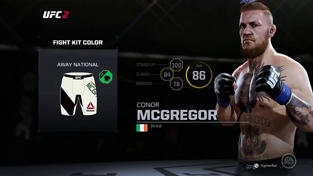 UFC 2 Conor McGregor Career Mode EA Sports UFC 2 Conor McGregor Welterweight Career 133