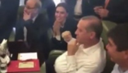 Gol olunca böyle sevindi