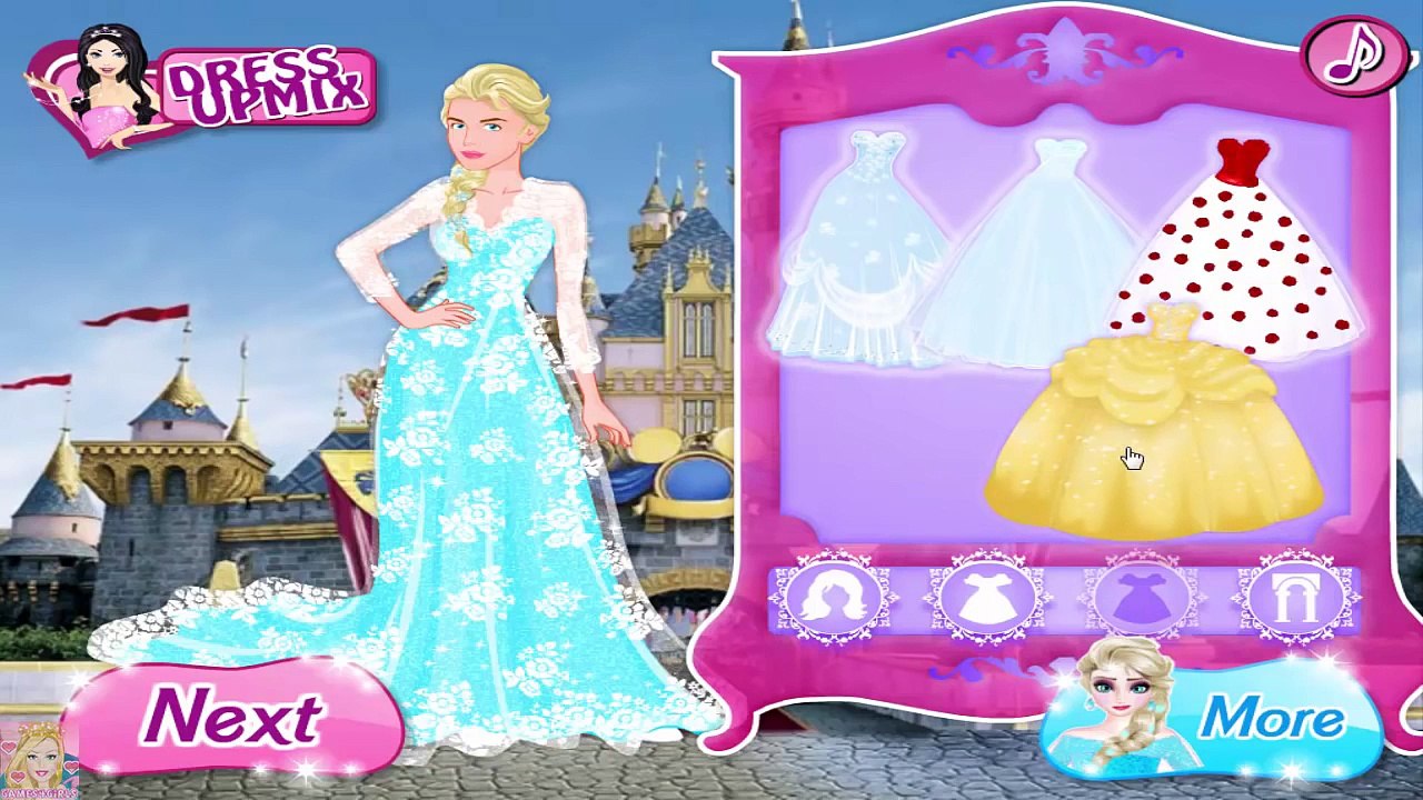 Disney Style Wedding - Wedding Makeup and Dress Up Game for Kids