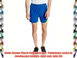 Under Armour Shorts Coldblack Run - Pantalones cortos de running para hombre color azul talla