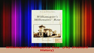 PDF  Williamsports Millionaires Row   PA  Postcard History Read Online