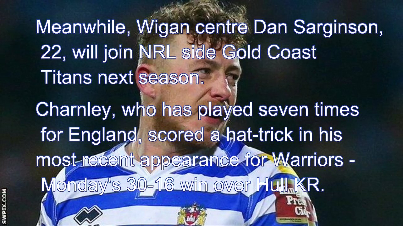 Premiership:Josh Charnley has scored seven Super League tries for Wigan Warriors in 2016