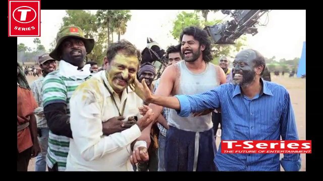 Bahubali Team Celebrates Holi Prabhas, Rana, Rajamouli, Tamanna | Tollywood T-Series