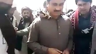 Jamshed Dasti in Islamabad Dharna