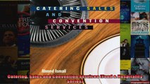 Catering Sales and Convention Services Food  Hospitality Series