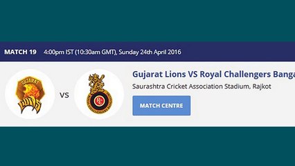 IPl 2016- Schedule With Full Time Table, Date And Place