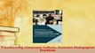 PDF  Transforming Classroom Culture Inclusive Pedagogical Practices Read Online