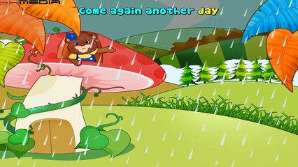 Rain Rain Go Away karaoke with lyrics | Nursery Rhymes TV | Ultra HD 4K Music