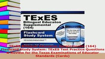 PDF  TExES Bilingual Education Supplemental 164 Flashcard Study System TExES Test Practice Free Books