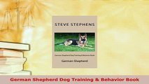 PDF  German Shepherd Dog Training  Behavior Book PDF Full Ebook
