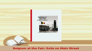 PDF  Belgium at the Fair Exile on Main Street Read Full Ebook