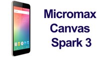 Micromax Canvas Spark 3 With 5.5-Inch Display Launched