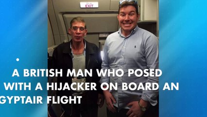 British passenger took "the selfie of a lifetime" with EgyptAir hijacker