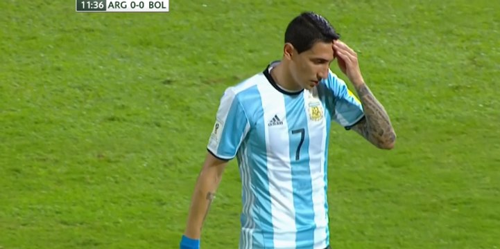 PSG : Di Maria se blesse avec l’Argentine, Edinson Cavani fait gagner l’Uruguay (vidéo)