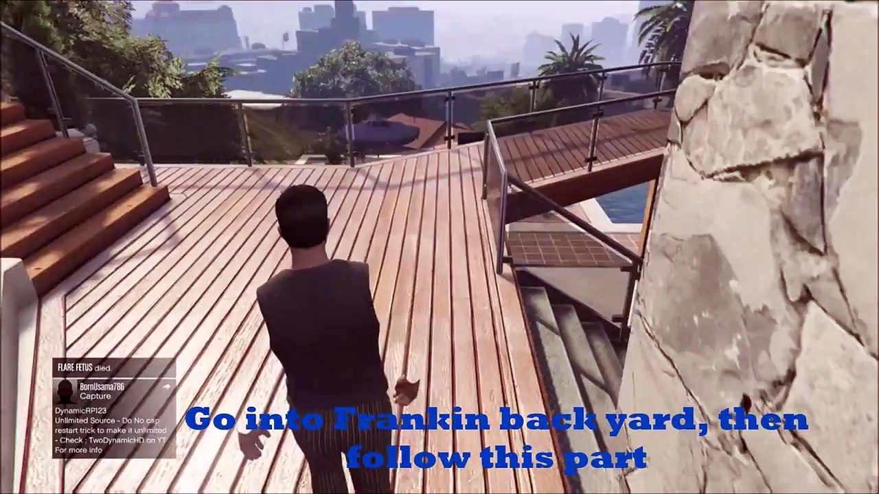 GTA 5 Online - How To Get Into Franklin's House
