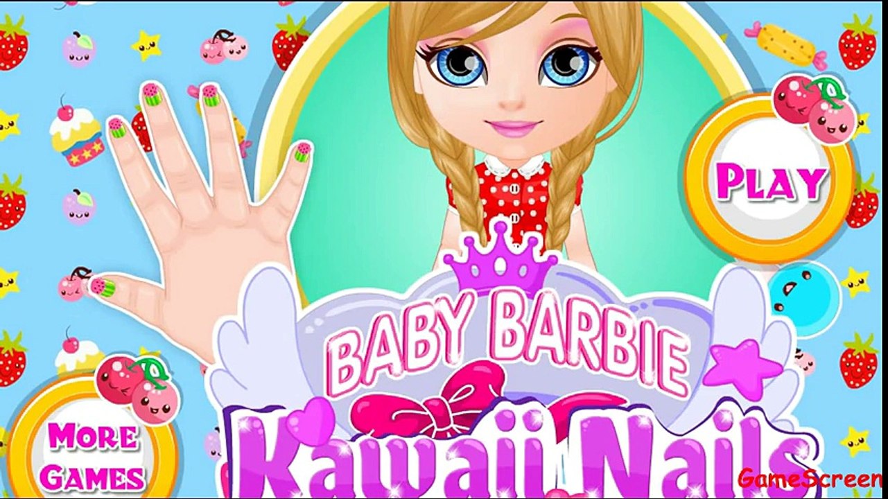 Baby Barbie - Kawaii nails Spa manicure salon and dress up -babies & kids game