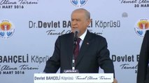 Devlet Bahçeli, Adını Taşıyan Köprünün Temel Atma Törenine Katıldı (2)