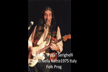 Angelo 'India' Serighelli "Uomo Nella Notte"1975 Italy Folk Prog