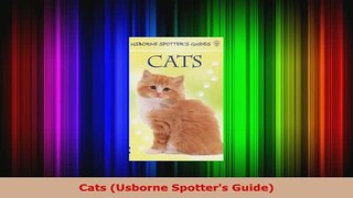 PDF  Cats Usborne Spotters Guide Free Books