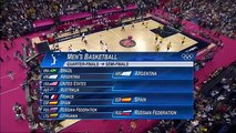 USA v AUS - Men's Basketball Quarterfinal  London 2012 Olympics 4
