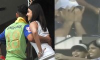 Top 4 romantic moments of players and their lovers in Cricket Ground