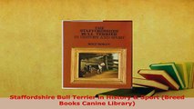 PDF  Staffordshire Bull Terrier in History  Sport Breed Books Canine Library Download Online