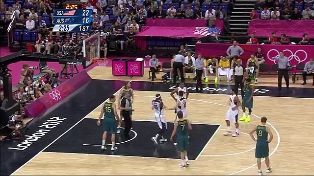 USA v AUS - Men's Basketball Quarterfinal London 2012 Olympics 15
